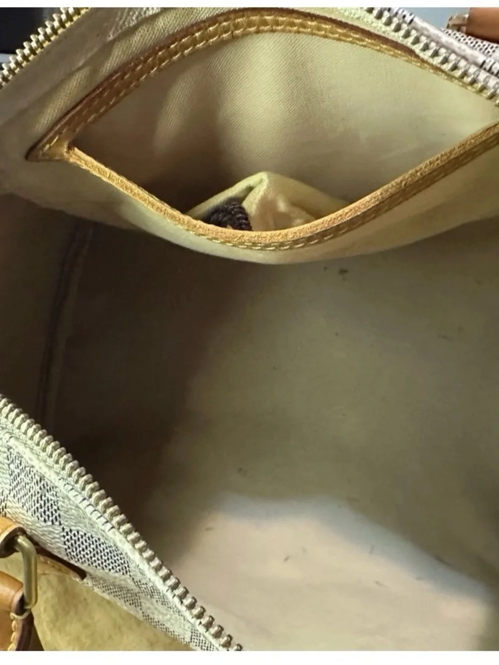 Authentic Louis Vuitton Damier Azur Speedy 30 White